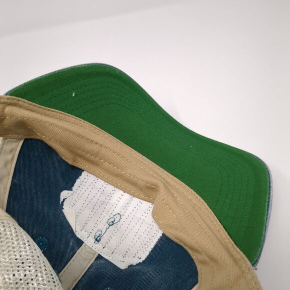 College of Western Idaho Snapback Trucker Hat Blue One Size Mesh Back - Picture 7 of 9